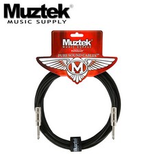 Muztek Pure Sound PS-300/500/300L 기타 베이스 케이블, PS-300 양쪽 1자 3m
