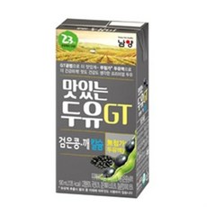 남양유업 맛있는두유 GT 검은콩 190mlX48팩, 190ml, 48개