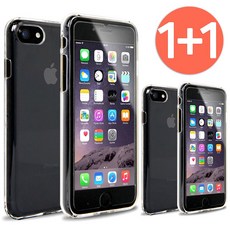 [1+1] 아이폰 5 5S SE 1세대 투명 젤리 케이스 필름