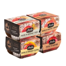 아넬라 생과일 디저트 스타트 A 패키지 100g x 2p x 4종 세트, 당근/바나나/사과/사과배, 16세트