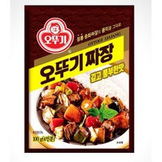 오뚜기 짜장 깊고 풍부한맛 과립형, 100g, 9개