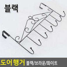 도어 행거 / 블랙, 기본, 기본