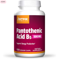 홈쇼핑 재로우포뮬러스 판토텐산 B5 500mg 100캡슐 Pantothenic Acid, 100개, 1개