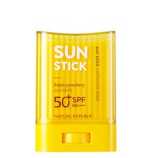 [네이처리퍼블릭]캘리포니아 알로에 보송 선스틱 SPF50+ PA++++24g_(21년 NEW), 1개, 24g