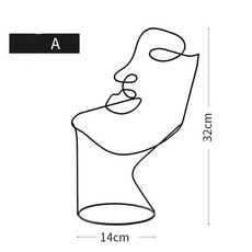 얼굴라인조각작품