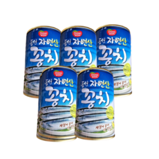 동원 자연산 꽁치, 5개, 300g
