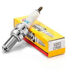 Cr9e 세라믹 점화 플러그 4 스트로크 스쿠터 오토바이 ATV 125cc 150cc 200cc 250cc, 3)4 PCs, 4개