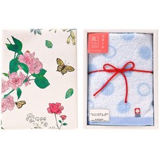 Motto store [5 세트] 작동 스티커 포함 【이마 바리 수건 보태니컬 클래식 일제면 100 % 인사 주위 조품, One Color_5, One Color_5, One Color