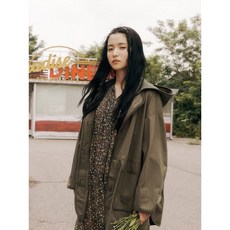 써스데이아일랜드 디테쳐블 후드 야상 점퍼_T236MJP133W