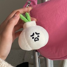 걸스코코 울상양파인형키링 채소키링 가방고리 에어팟 버즈 봉제인형키링 차키 열쇠고리 가방키링