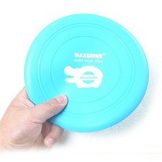 MAX SOS 인 스타 그램 메케 실리콘 PE 스포츠 플라이트 다트 칩 인간 용 스포츠 플라이트 플라스틱 플라이트 휴대용 여행 용 소프트 실리카겔 블 루 지름 17.5CM 초 소프트