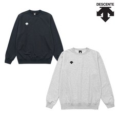 [DESCENTE] 데상트 라운드넥 긴팔 맨투맨 티셔츠_DTM2602B 택1 상품 이미지