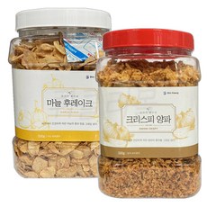 [퀴클리몰] 신광 마늘 후레이크 500g + 신광 크리스피 양파 500g