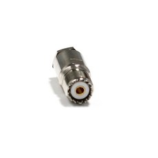 UHF 암 잭 커넥터 1 개 RG8 RG213 LMR400 스트레이트 니켈 도금, 한개옵션0
