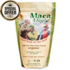 마카 매직 오가닉스 100 % 순수 마카 뿌리 분말 1000g, 수량: 1　　　　　(상품코드851p)