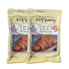 현미그린 귀리통밀빵믹스 350g x6봉, 6개