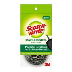 Scotch-Brite 구리 코팅 수세미 패드 수세미 패드, 48 Scrubbers