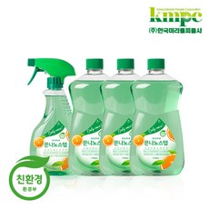 은나노스텝 시즌3 다용도세정제 550ml * 1통 + 리필 3통, 단품