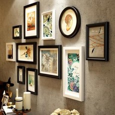 파티션액자포토월
