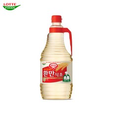 [롯데]환만식초, 1.8L, 4개