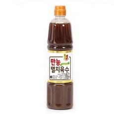 청우 첫맛 멸치육수 1kg x 12 (1박스12개입) 잔치국수/우동/어묵/국물육수, 1박스, 2.1kg