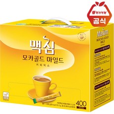 맥심 모카골드 마일드 커피믹스, 12g, 100개입, 4박스