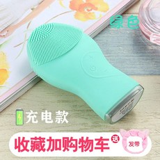 전동 실리콘 페이스 클렌저 진동 세안 뷰티디바이스 모공 블랙헤드 각질 제거, C