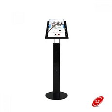 umarket_유마켓몰_카다로그 스탠드 CLG-48B1 BLACK 분체도장 A4 카탈로그 카달로그거치대 홍보스텐드 팜플렛거치대 잡지꽂이 홍보진열대 홍보물비치대 카탈로그꽂이 거치대_, 별도의옵션이없습니다, 별도의옵션이없습니다
