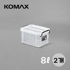 코멕스 정리의 신 네오박스 80 8L, 혼합색상, 2개