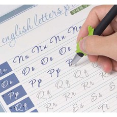 영어필기체연습 따라쓰기 연습책 캘리그라피