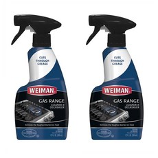 Weiman Cooktop Cleaner & Degreaser 와이만 웨이맨 쿡탑 클리너 앤 세제 12oz(355ml) 2팩