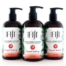 Organic Fiji infused face & body lotion, Awapuhi SeaBerry, 12oz (3pk)