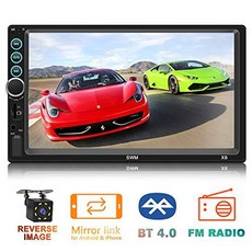 7 인치 터치 스크린 MP5 플레이어 더블DIN in-Dash 헤드 유닛 차량용 스테레, 상세내용참조