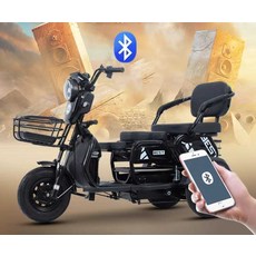 senseking 가정용 전기 세발자전거 배터리카 배달, 상세페이지 참고, 플래그십 800W 72V20A
