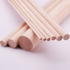 지름5mm-25mm A급 목봉 나무막대 원형우드봉 diy마크라메재료, 10cm 1개, 1.2cm