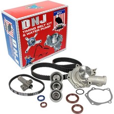 DNJ 1999-2005년용 TBK155WP 타이밍 벨트 키트 물 펌프 포함 / 크라이슬러 닷지 미쓰비시/이클립스 갈란트 세브링 스트라투스 2.4L SOHC L4 16V, DNJ 1999-2005년용 TBK155WP 타이밍 벨