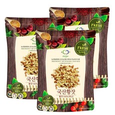 푸른들판 국내산 가평 잣 황잣, 100g, 3개