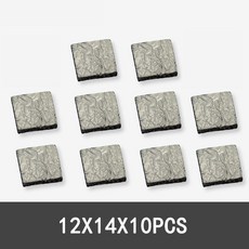 GDDR 메모리 회로 집적 그리스 UPSIREN 40 VRAM 그래핀 3090/3080 W/m.k 열 냉각 3D 흑연 6X 패드, 14x12 10pcs, Thickness 2.2mm