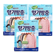 트윈스몰 애경홈즈 향기방충 옷장용2개입 (소프향), 3개