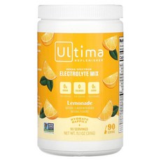 Ultima Replenisher 전해질 믹스 레모네이드 맛 315g (11.1oz), 1개 - uwatec