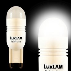 룩스램 LED G9 4.5W, 1개, 룩스램 LED G9 4.5W 주광색