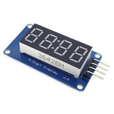 아두이노 시계 FND 7세그먼트 LED 디스플레이 모듈 Arduino TM1637-CLOCK-Module