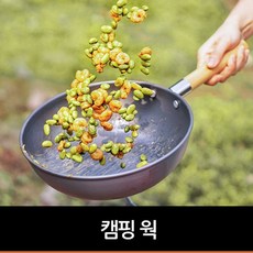 캠핑 웍 캠핑후라이팬, 단일사이즈, 단품