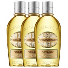 록시땅 아몬드 모이스쳐라이징 샤워 오일 250ml 3개, 단품