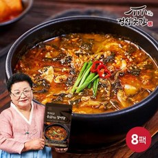 정성곳간 강순의 홍삼먹은 장어탕 600gX8팩, 8개, 600g