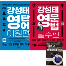 강성태 영단어 어원편 강성태 영문법 필수편 세트