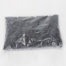 10미리 검정색 단추 셔츠용 의류부자재 2천개, 검정색단추2.000개, 1개
