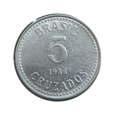 브라질주화 1986년 5CRUZADOS/2-394, 1개