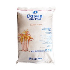 미트폴 천연 흑당 15kg (비정제 설탕 원당 사탕수수), 1개