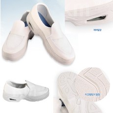 발등망사 논슬립 발편한 에어 쿠션 위생 방진화 병원 크린룸 방진신발, 1개